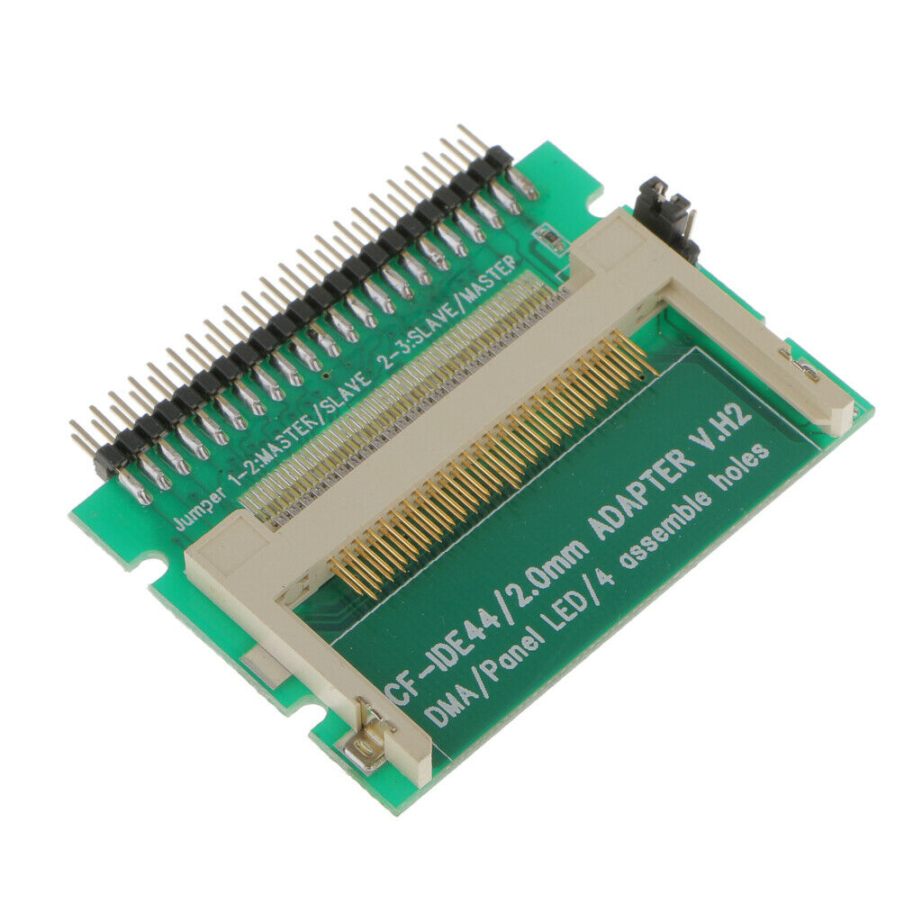Flash CF Card to 2.5inch 44Pin IDE Hard Drive ATA SSD Adapter Converter New