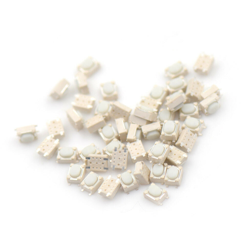 50pcs 3*4*2.5mm Tactile Push Button Switch Tact Switch Micro Switch 4-Pin A Tt