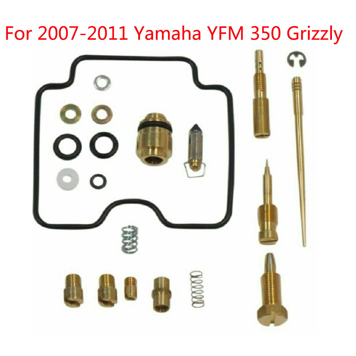 Carburetor Carbon Water Pipe Repair Kit For 2007-2011 Yamaha YFM 350 Grizzlies