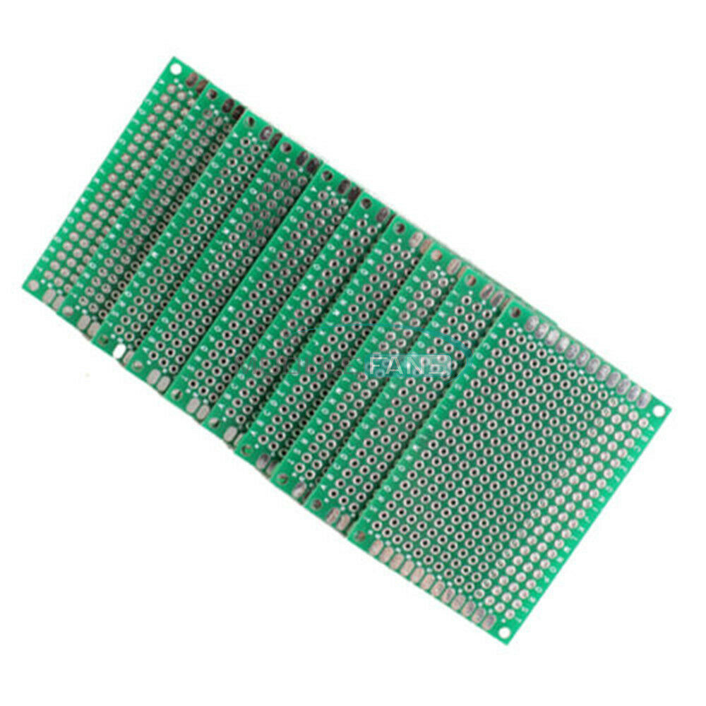 20PCS Prototype PCB Double Side 4x6cm FR4 Breadboard Tinned Universal 40x60mm