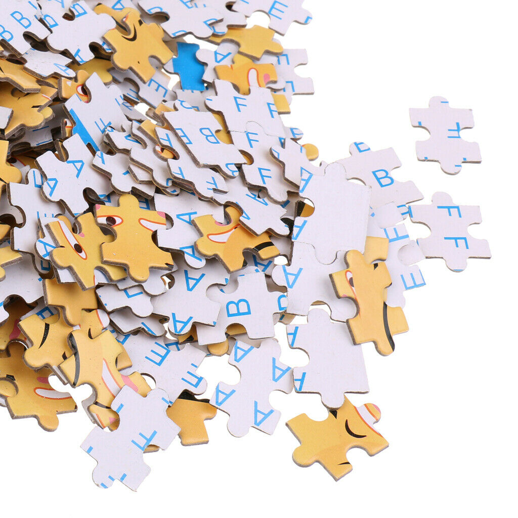 500 Pieces Paper Card Jigsaw Puzzle Emotion Cartoon Difficult Intellectual