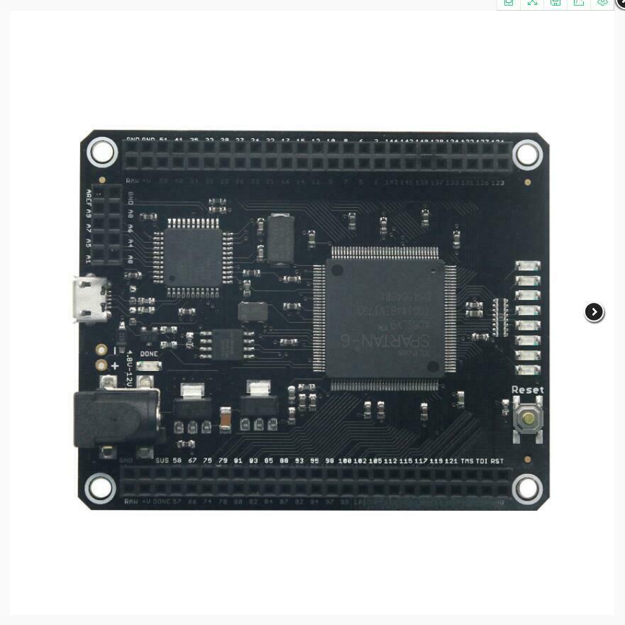 Mojo V3 FPGA Development Board Module Spartan 6 XC6SLX9 for Arduino DIY Newest