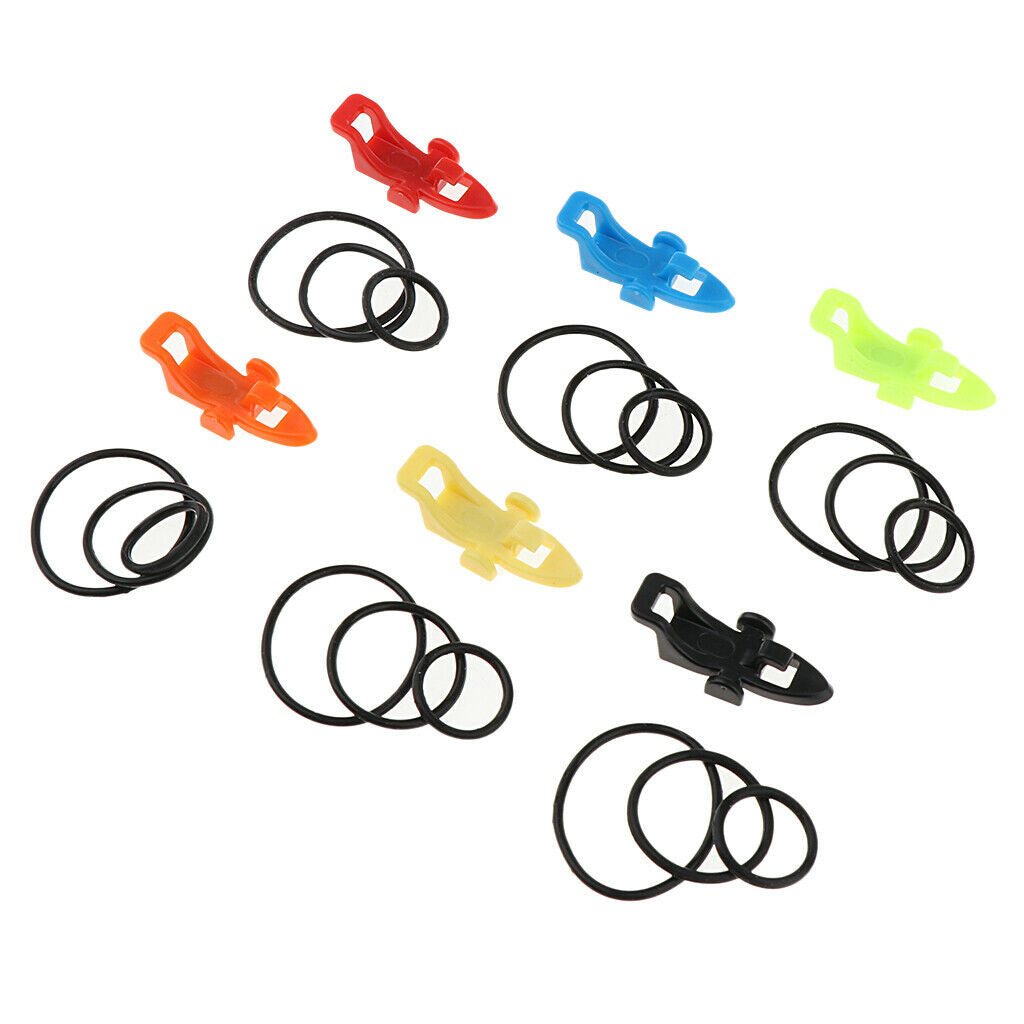 6pcs ABS Plastic Fishing Rod Hook  Holder