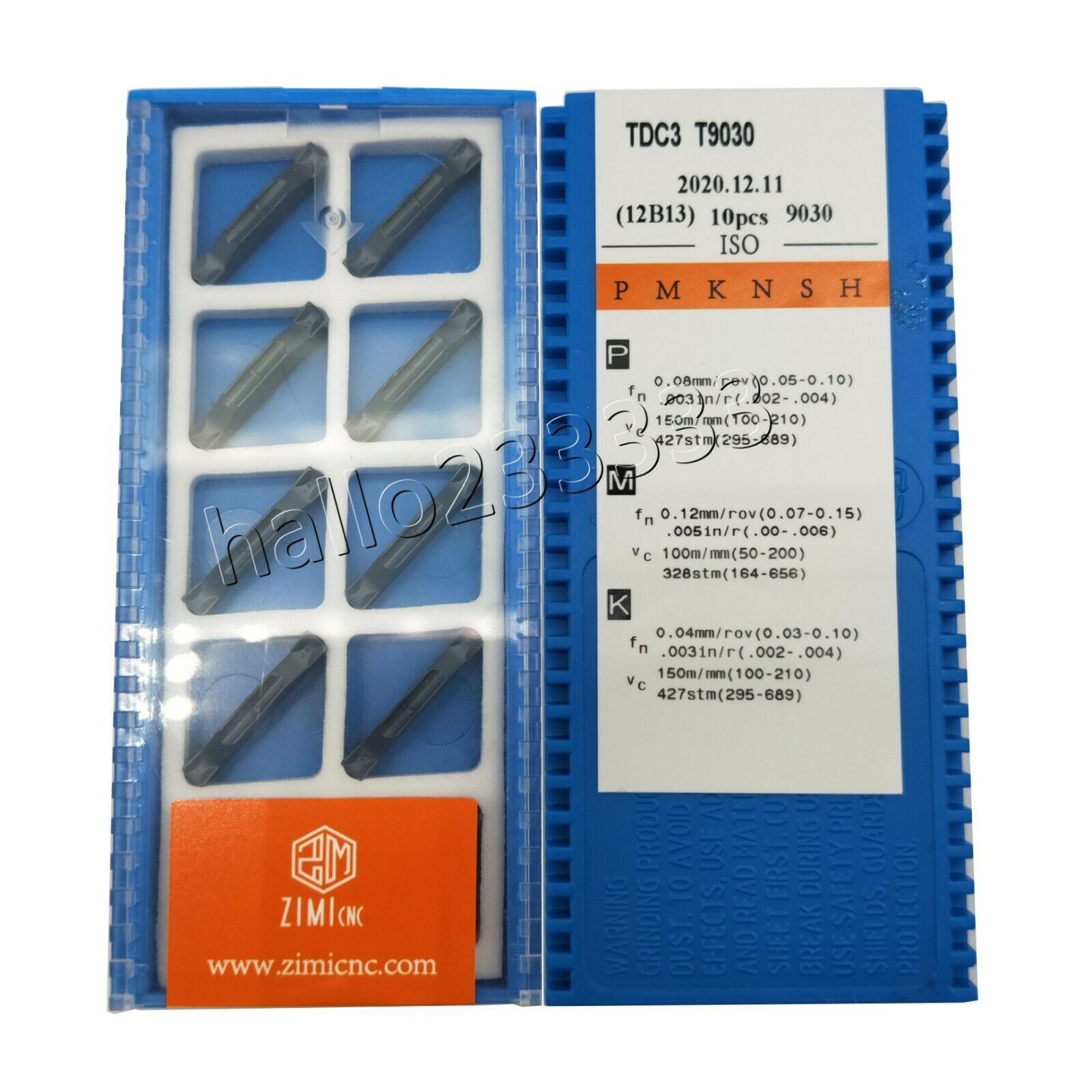 TDC3 TT9080 3mm groove cutting CNC carbide cutting insert for TTER**-2T17 holder