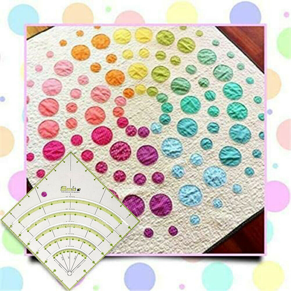 Transparent Quilting Sewing Patchwork Ruler Cutting Tools DIY Plastic Ruler