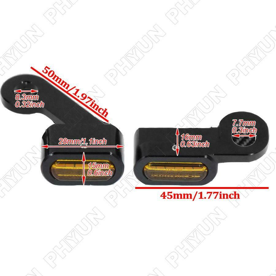 Motorcycle LED Turn Signal Light Running Indicator Lamp For Sportster 1200 883