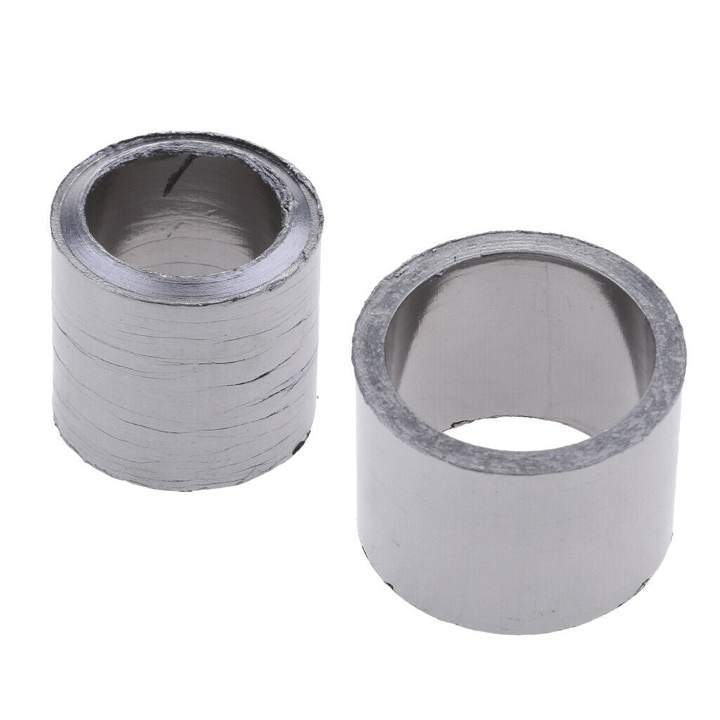 2 Pieces Exhaust Pipe Gasket for Dirt Bike/ATV/Scooter Muffler Part