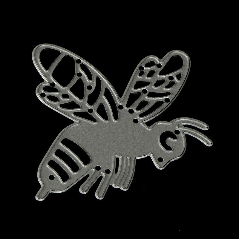 Bee Metal Cutting Dies Stencil Scrapbooking Card Paper Embossing Craft .l8