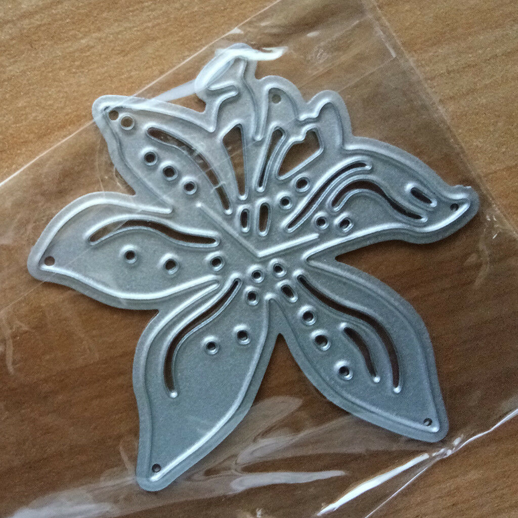 Cutting Dies Metal Stencil Scrapbooking Embossing Art Crafts Bauhinia Decor