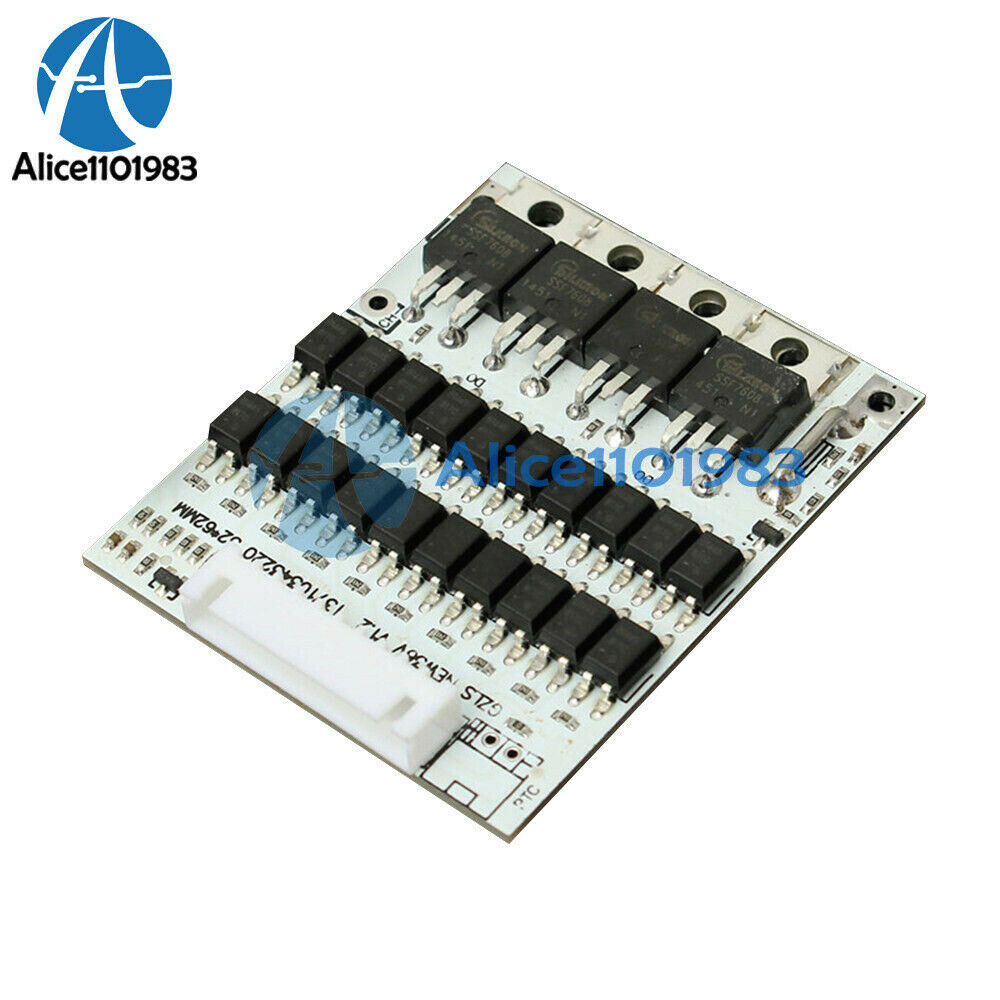 Max 40A Balance Battery Protection Board BMS PCB For 36V 10S 10Packs Li-ion Cell