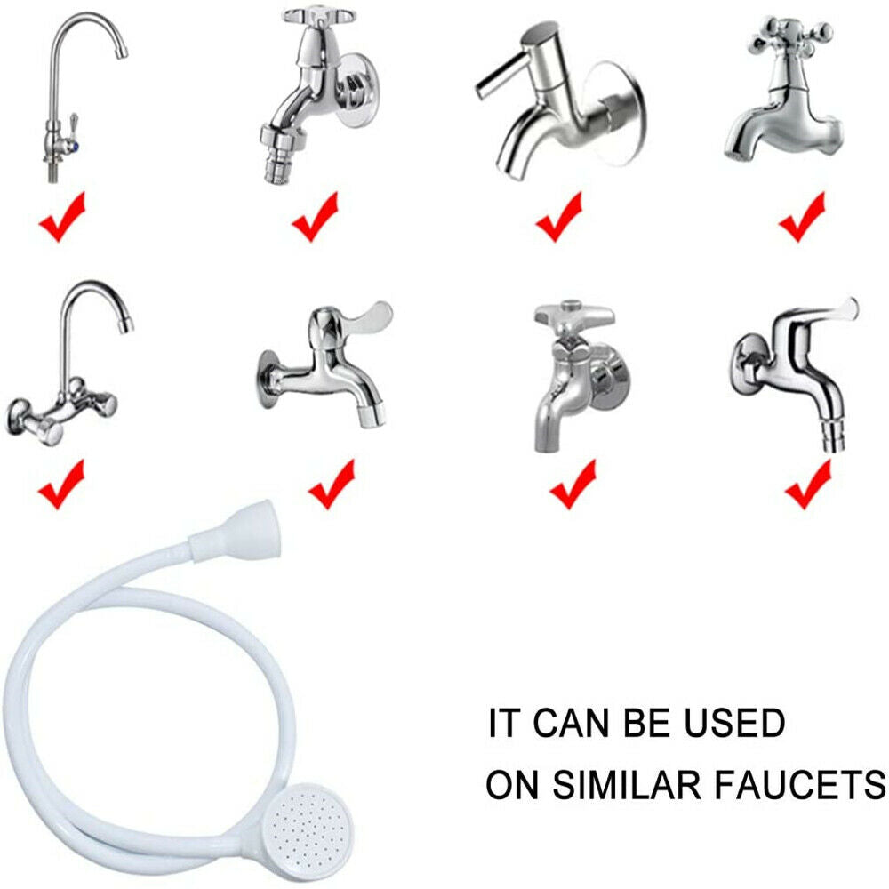 Portable Handheld Shower Head Spray Hose For Bathing ,Pets Shower, Washing Hair