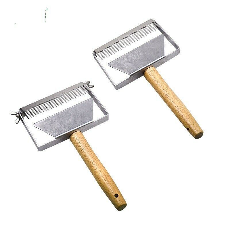 Widen and Multi-Purpose Honey Cutting Fork, Honey Scraper 17 Needles 26 Needle