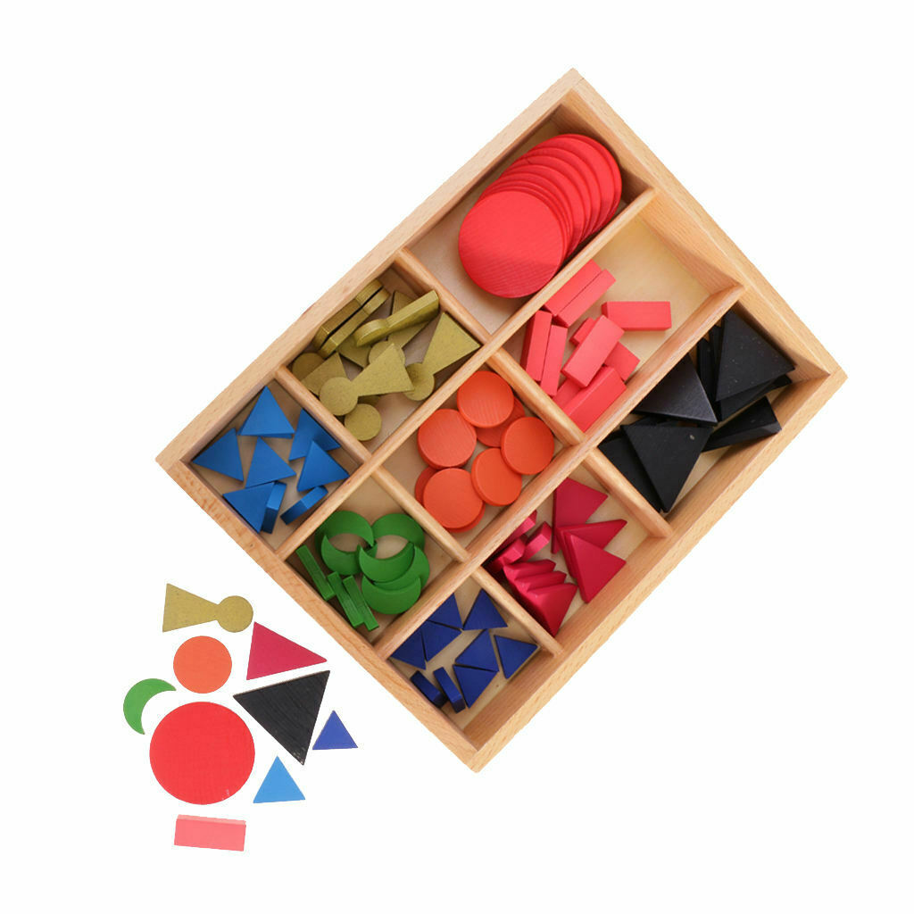 Montessori Language Material-Basic Wooden Grammar Symbols with Box for Kids
