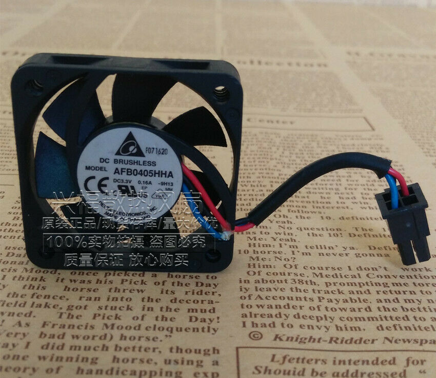 For Delta AFB0405HHA fan 40*40*10mm 3.3V 0.16A 3pin