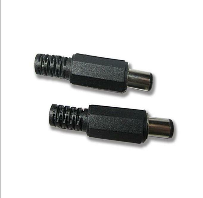 5Pcs Male Electrical Socket Outlet DC-005 DC 5.5 X 2.1MM 5.5*2.1 UF9 OZ J.l8