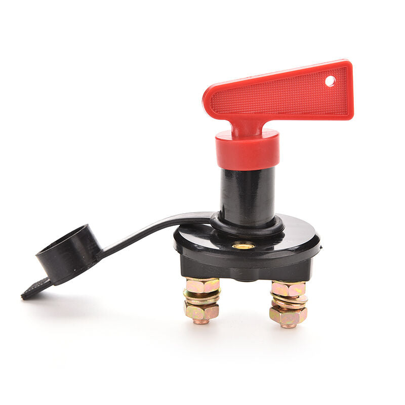 Head Battery Isolator Cut Off Power Kill Switch 12v+Key+Waterproof Cover RATP BD