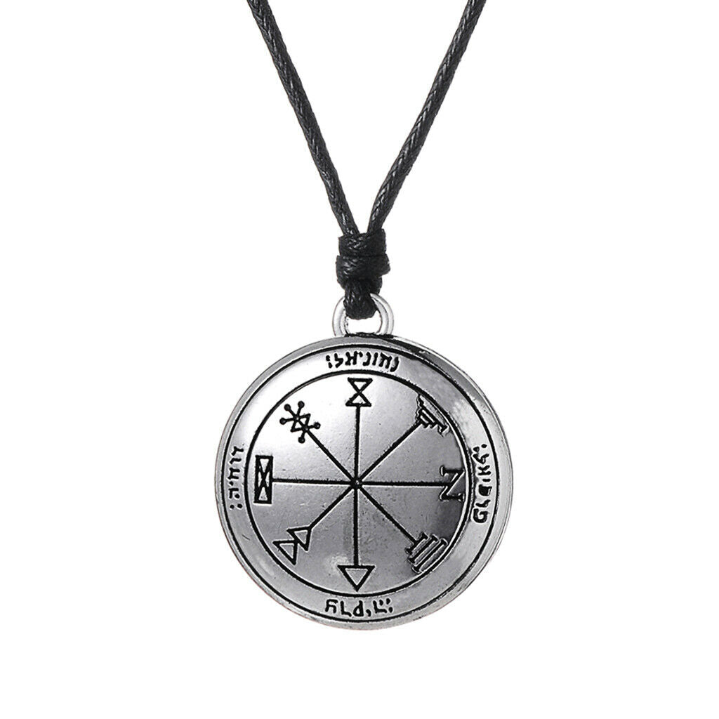 Exotic Talisman Viking Odin's Key of Solomon Seal Pendant Necklace Religion