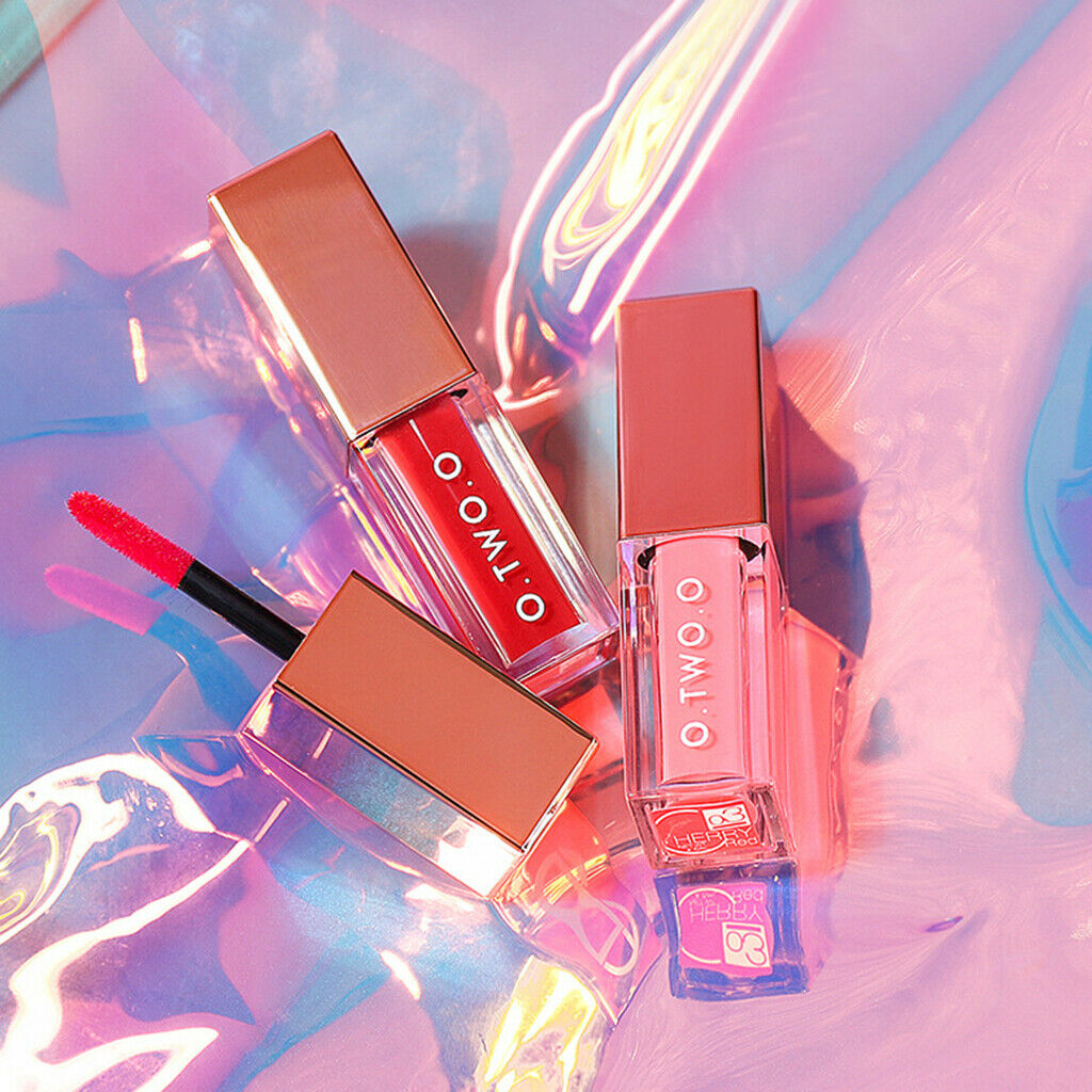 Smooth Makeup Liquid Lipstick Velvet Light Long Lasting Lip Gloss Rose Red