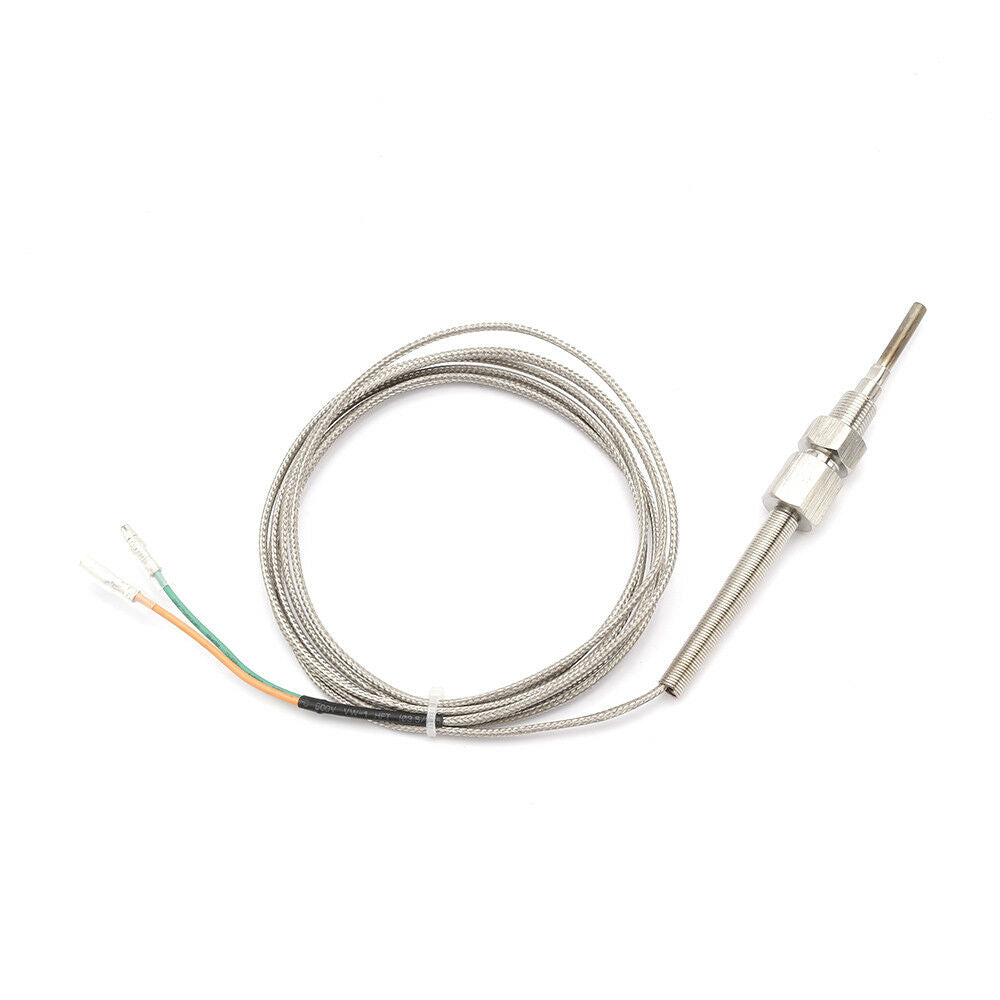 2M EGT Temperature Sensor Threads K Type Exhaust Gas Probe Thermocouple 1/8â€ NPT
