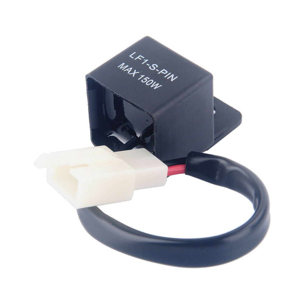Electronic LED Flasher Blinker Relay 2 Pin Motorcycle Turn Signal Light Flasher