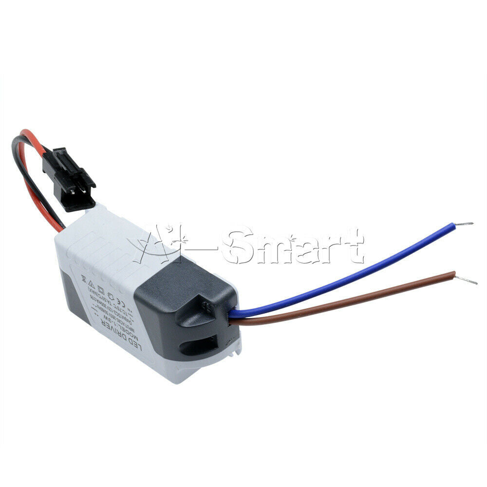 2PCS 85V-265V to DC 12V LED Electronic Transformer AC 3X1W  Power Supply Driver