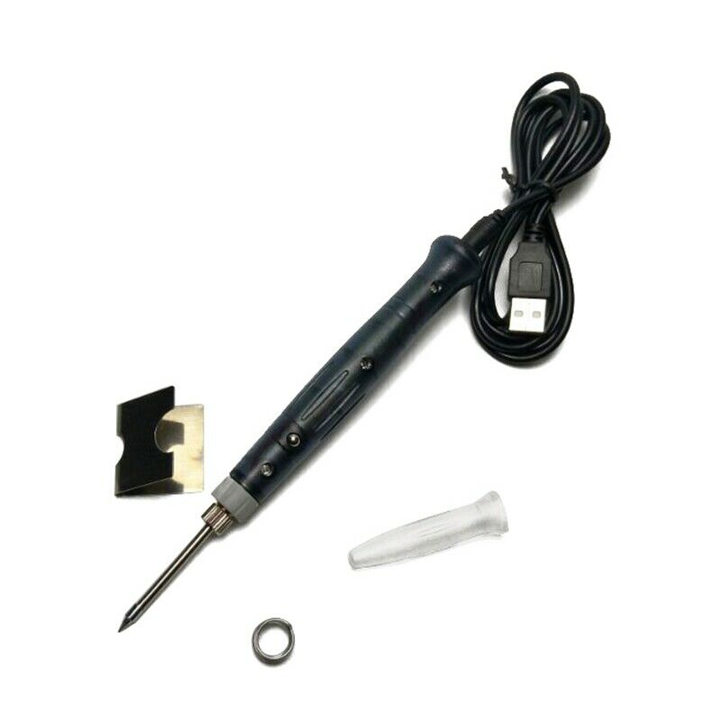 Portable USB 5V 8W SOLDE IRON PEN KIT with Led Indicator in Retail Package A8SS6