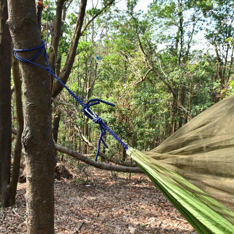 Outdoor Camping Nylon Mosquito Net Hammock Tent Double Hanging Bed Swing Chair