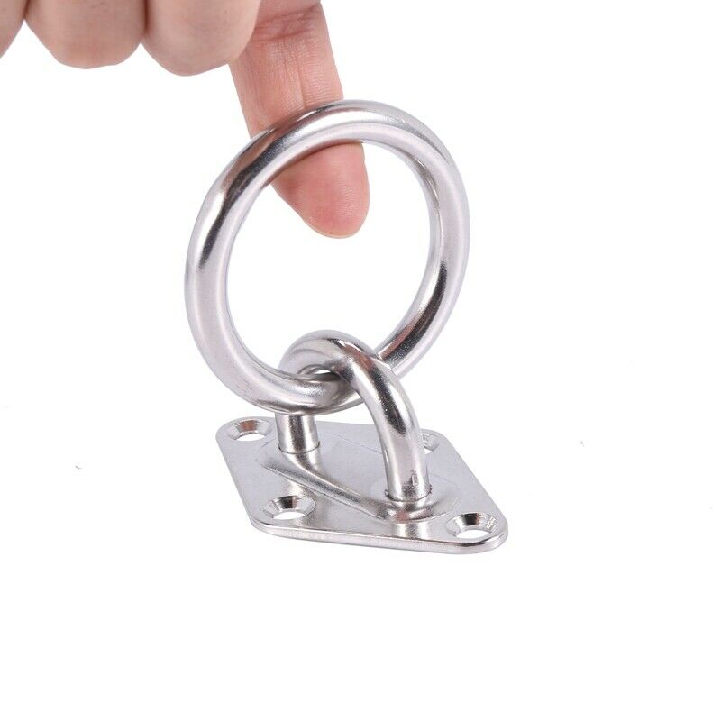 80Mmx50Mm Mounting Hook For Wall Or Ceiling With Round  Stainless Steel - BracT8