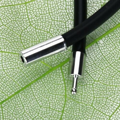 Pack Of 10pcs 30CM LONG BLACK RUBBER CORD MENS WOMENS NECKLACE 3mm Jewelry Bulk