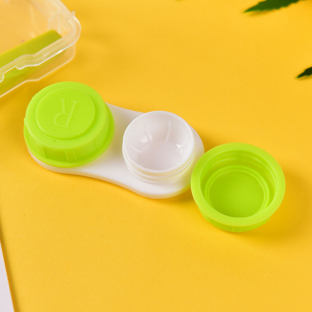Mini Transparent Clear Portable Contact Lens Case Storage Box Holder Conta.l8