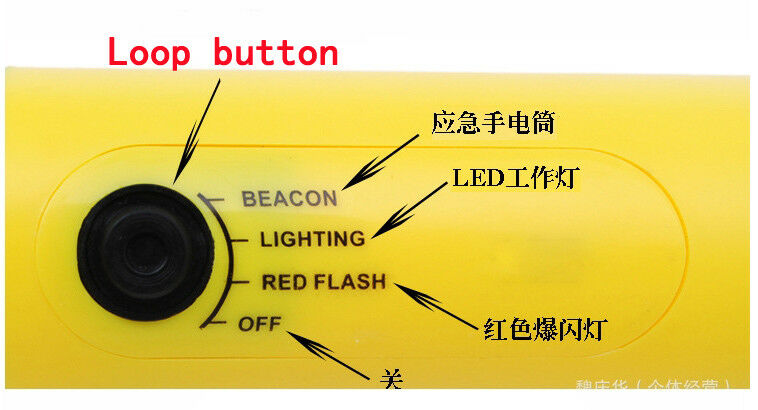 Car Safety life saving Hammer Auto tool With Warnin Flashlight Multi Function