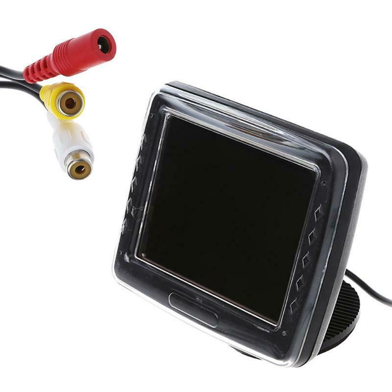 3.5 Inch TFT LCD Screen Monitor Reverse Camera Car Rear View Backup New