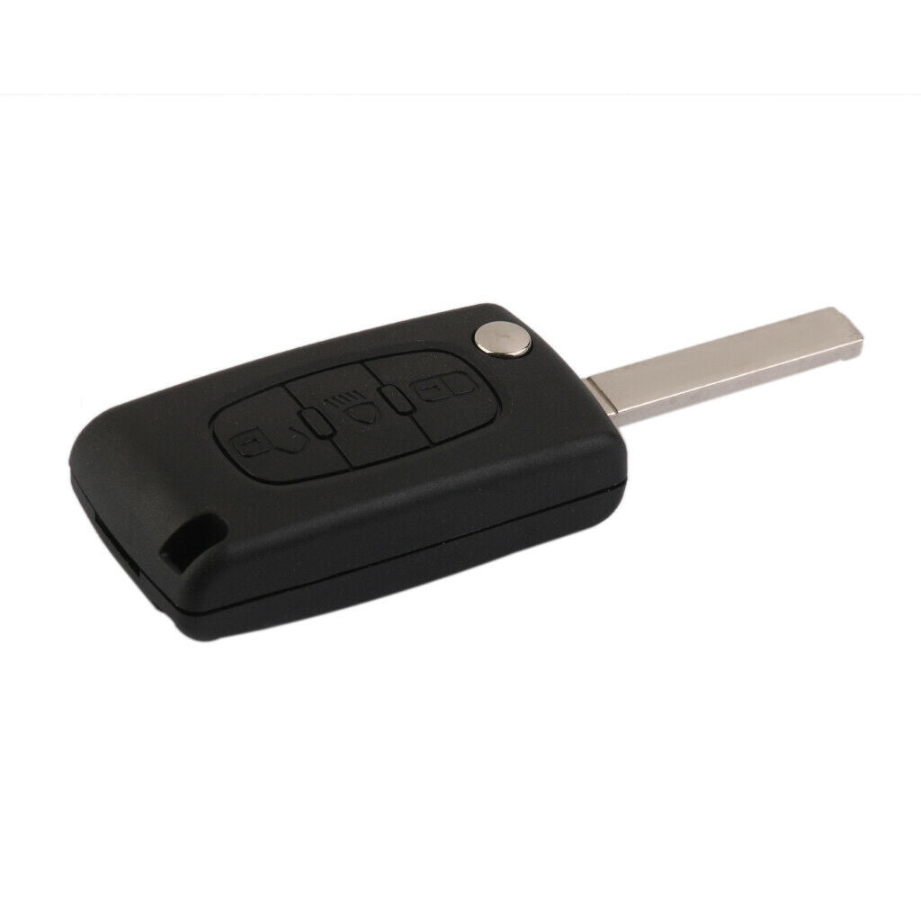 3-Button Central Locking Remote  Key Shell For Citroen Picasso CE0536