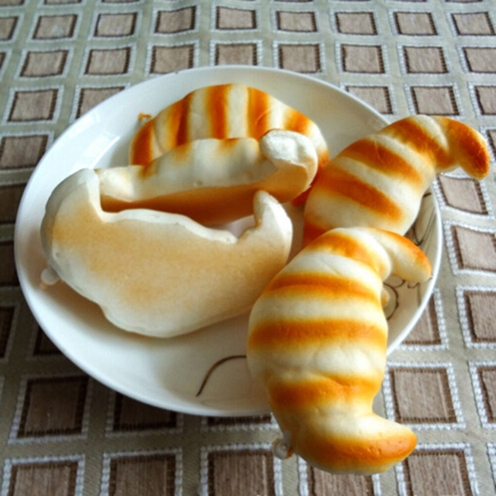 Lovely Croissants Soft Diy   Phone Charm Bread Straps 8Cm .l8