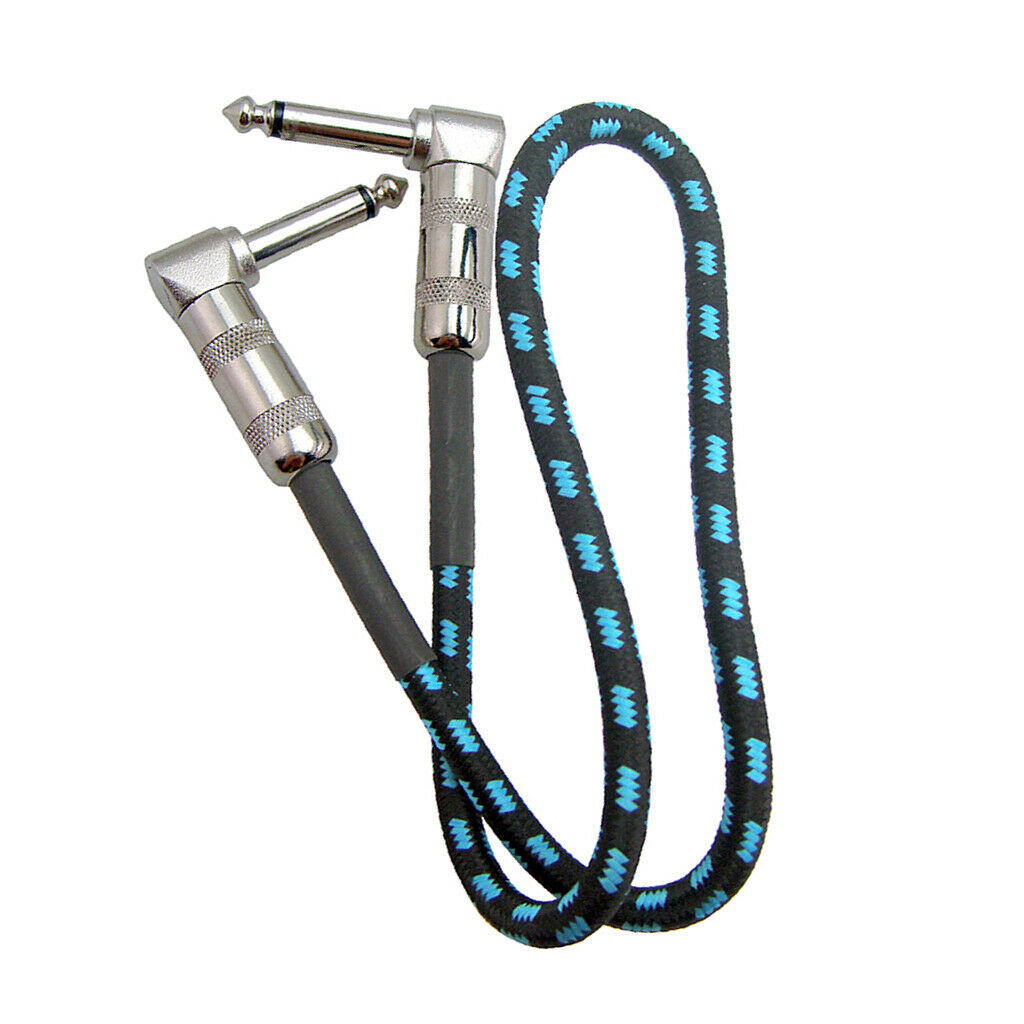 2 Pcs of Pa Guitar Cable Wire Guitar Patch Cable for Guitar Effect Pedal