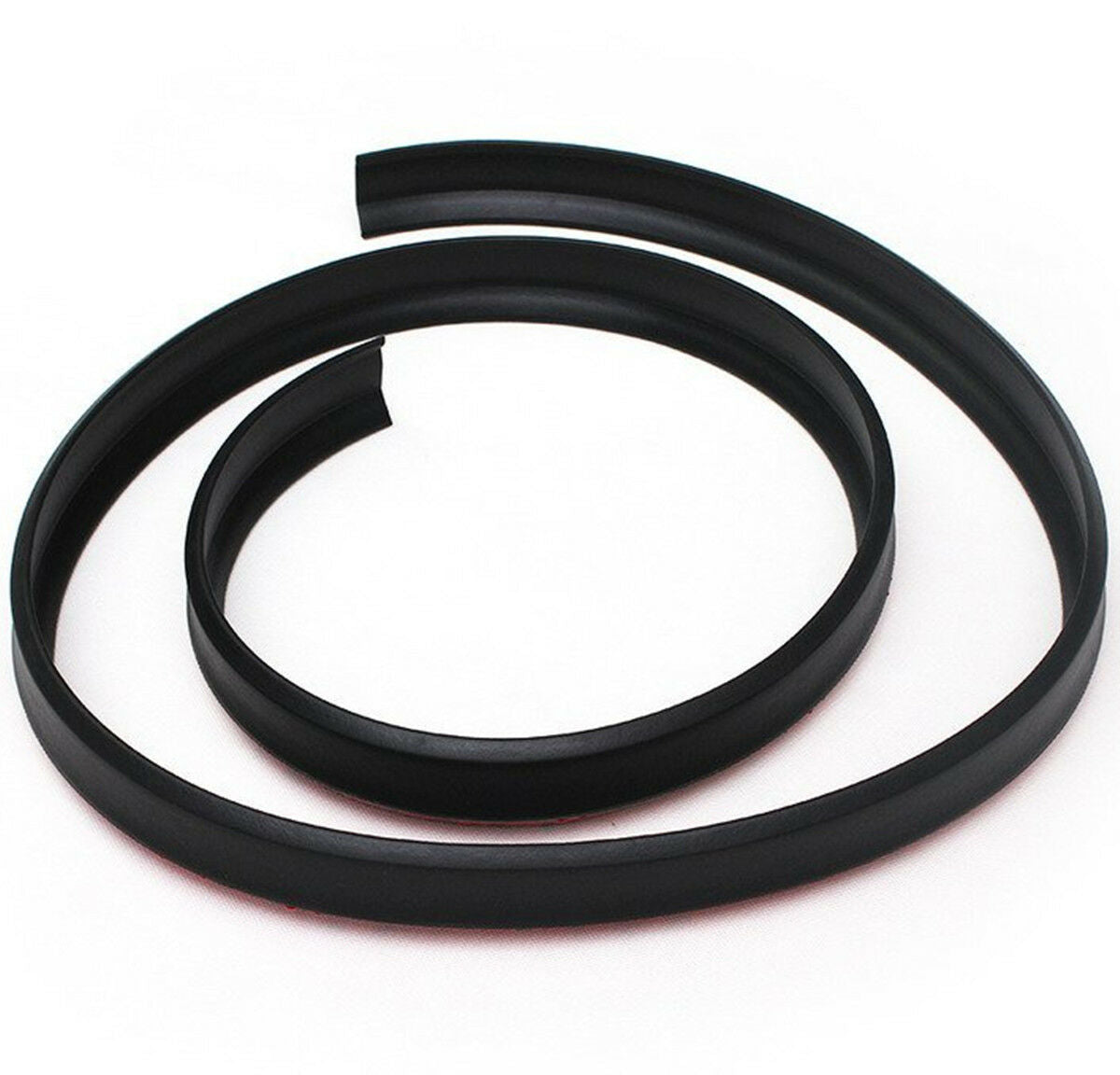 Black Rubber Car Front Bumper Protector Splitter Body Spoiler Skirt Lip Valance