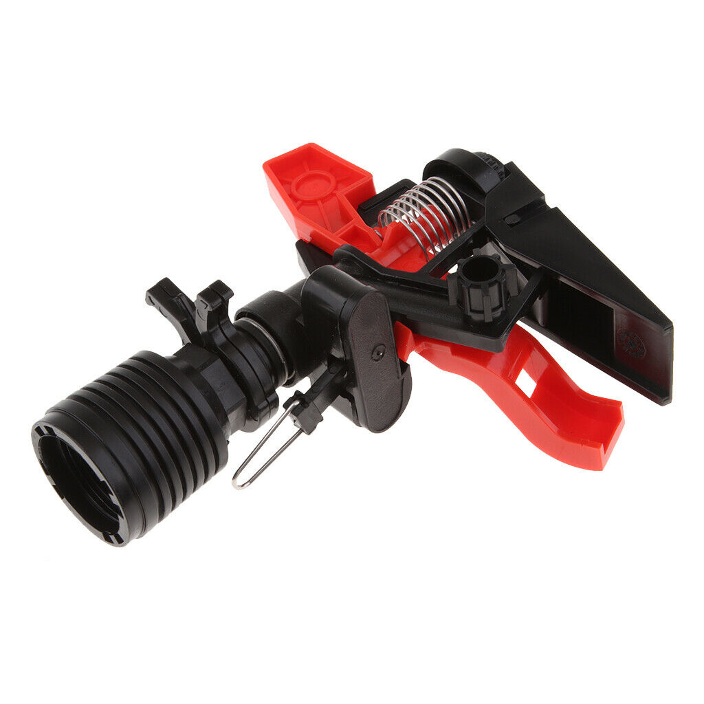 3/4in Plastic 360 Degree Automatic Rotation Sprayer Rocker Arm Nozzle