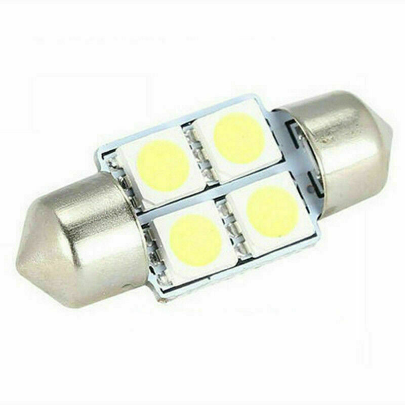 3pcs 31mm 5050 4SMD LED White Light Car RV Interior Dome Festoon Bulbs Lamp 12V