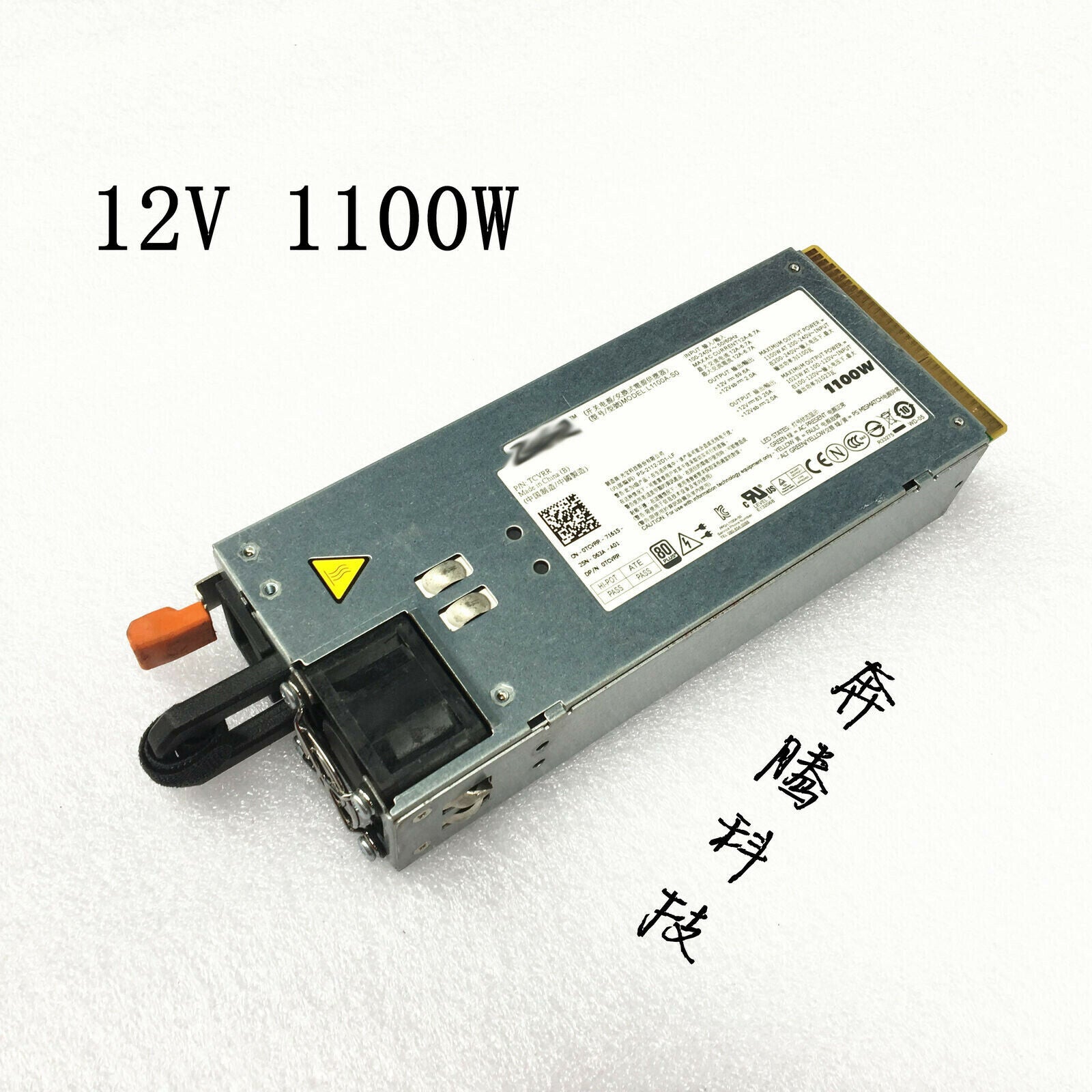 For  R910 R715 T710 R510 1100W Server Power Supply  L1100A-S0 TCVRR