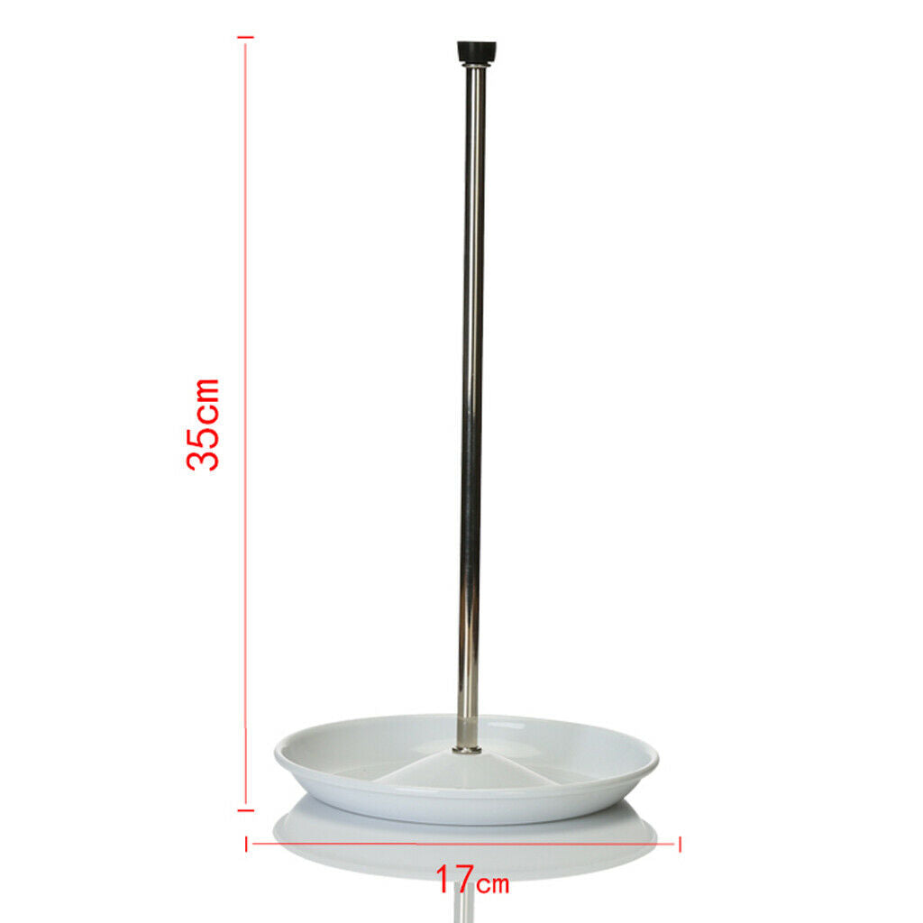 Wine Decanter Rack Display Bracket Holder Drying Stand Barware 35cm White