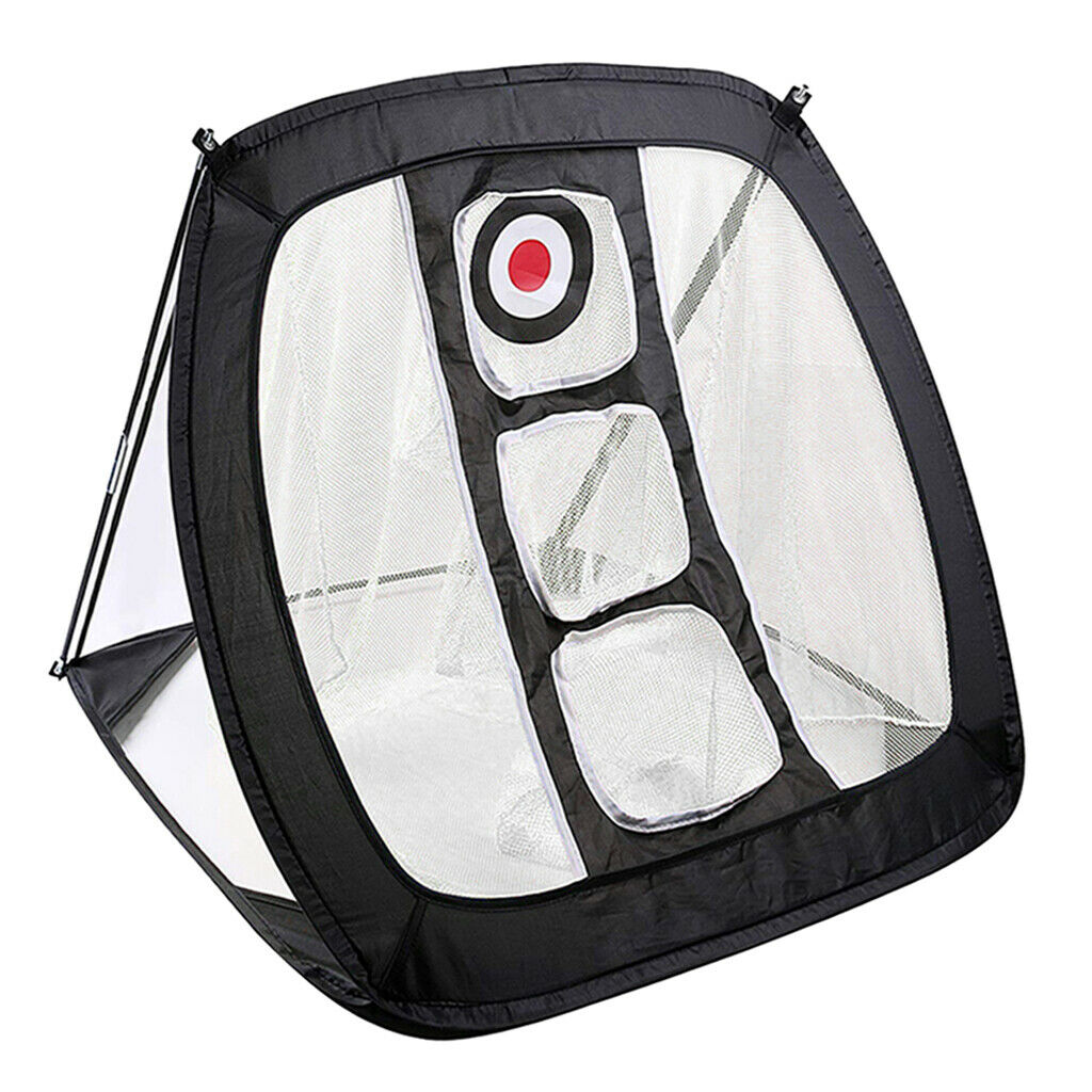 Folding Golf Chipping Net Home Range Hitting Practice Cage Exercise Target Net