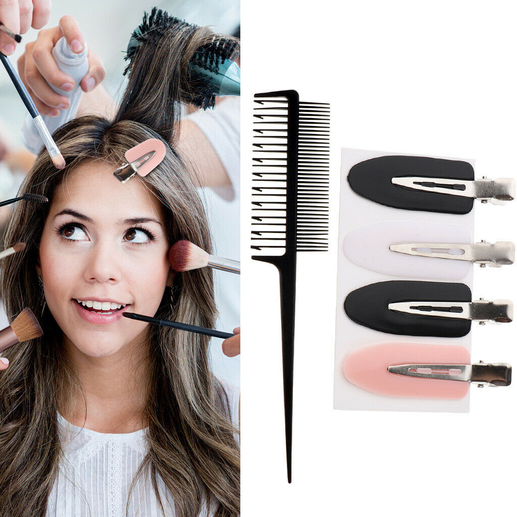 Hair Highlights Hair Clips Barrette Makeup Hairstyle Clamps & Weaving Comb