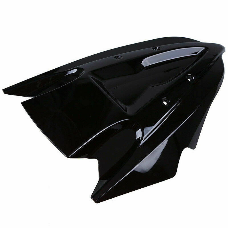 Black Motorcycle Windshield Windscreen ABS Fit for Kawasaki Z750/Z750R 2013-15