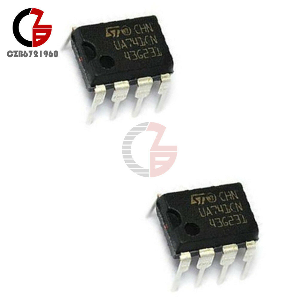 10PCS UA741CN DIP-8 UA741 LM741 ST OPERATIONAL AMPLIFIERS IC