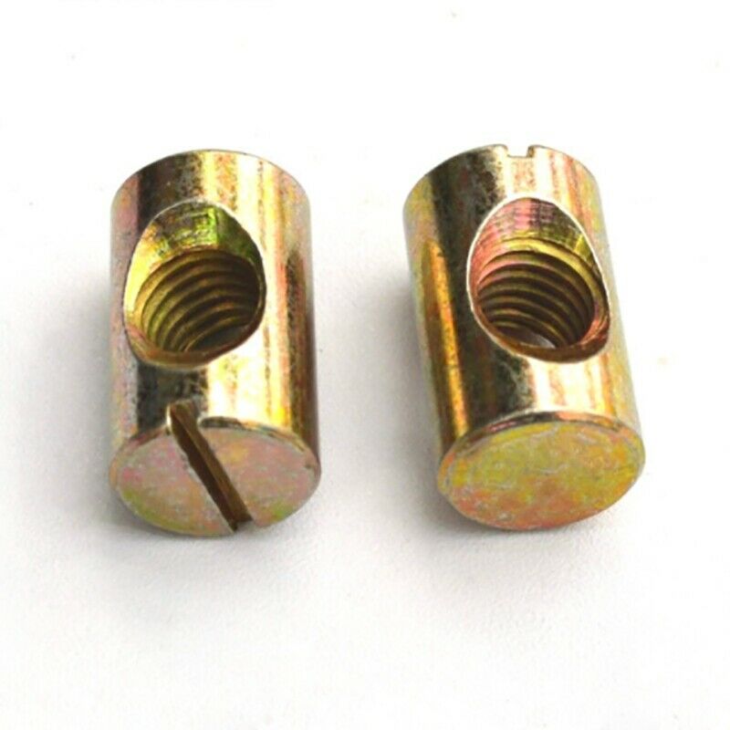 20PcsM8 Furniture Hardware Children's Bed Accessories Screw Hammer Nut Cross HO1