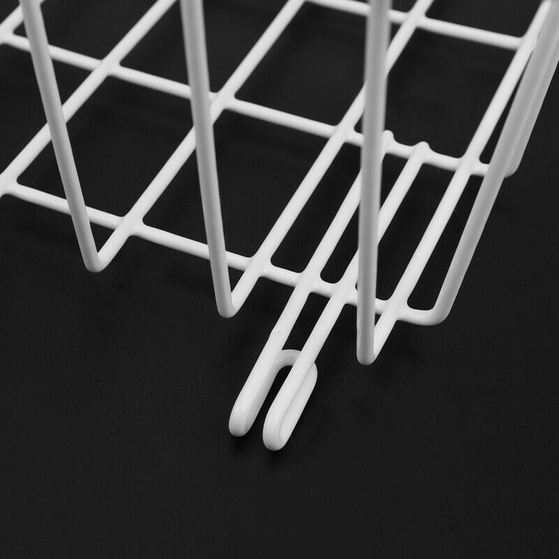 Under Shelf Storage Basket, 2 Pcs Under Cabinet Storage Wire Basket Organizer Q2