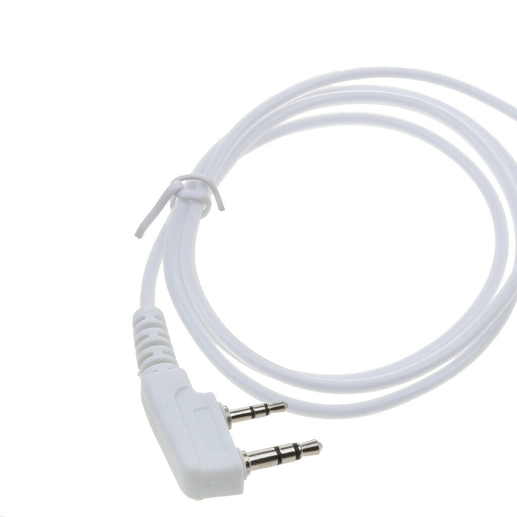 2 Piece Covert Air Acoustic Tube Earpiece Earphone for Baofeng 2 Pin Radio