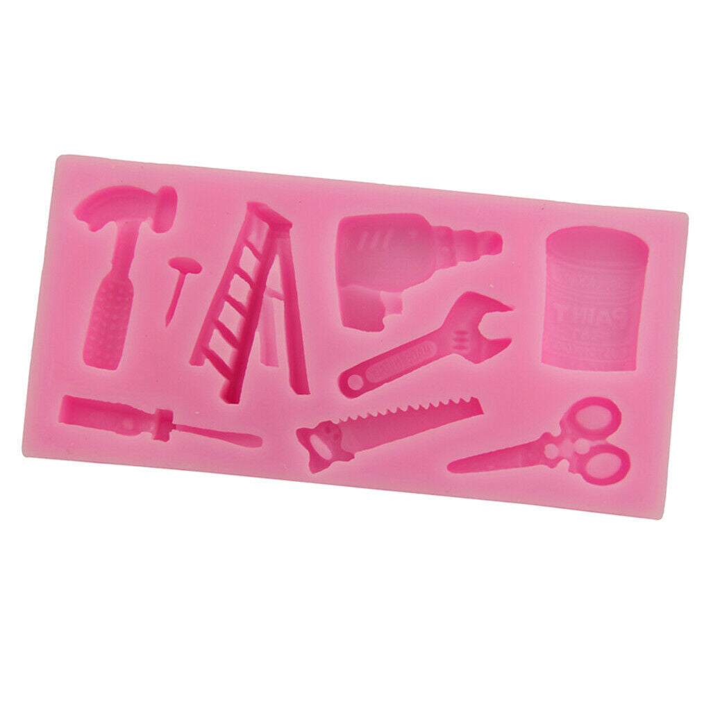 Hardware tools fondant cake mold Christmas party cake making plaster mold