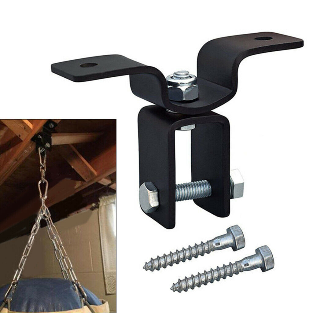 Heavy Duty Heavy Bag Ceiling Hook Hanging Sand Bag Bracket Home Gym MMA