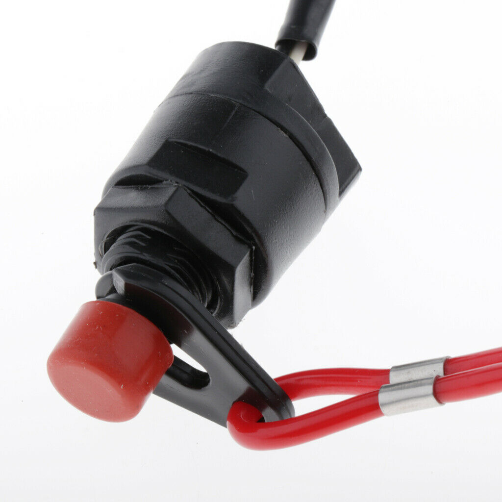 Universal Boat Outboard Engine Motor Kill Stop Switch For  4-60 PH Motors
